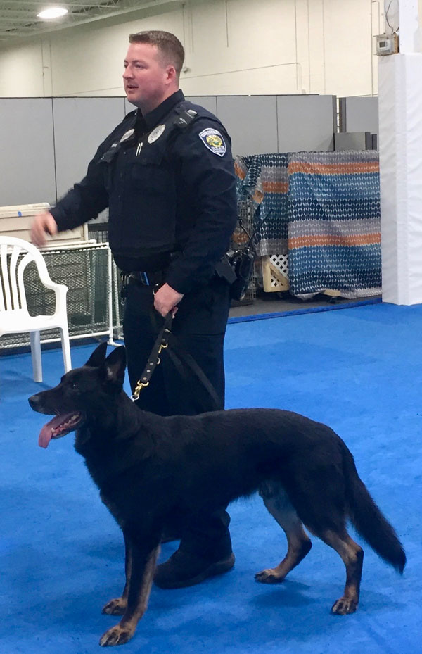 K9 Patrol Officer Brian Scott and Dex